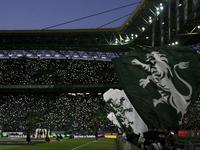 General view of the stadium during the Portuguese League  football match between Sporting CP and SL Benfica at Jose Alvalade  Stadium in Lis...