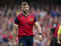 Jaco Taute of Munster pictured during the European Rugby Champions Cup Semi-Final match between Munster Rugby and Saracens at Aviva Stadium...