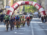Picture by the Tour of Croatia 2017 in Zagreb, on 23 April 2017. The sixth and final stage Samobor-Zagreb finished on Saint Mark Square wher...