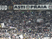 Juventus supporters during the Serie A football match n.33 JUVENTUS - GENOA on 23/04/2017 at the Juventus Stadium in Turin, Italy.(