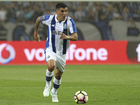 Porto's Uruguayan defender Maxi Pereira during the Premier League 2016/17 match between FC Porto and CD Feirense, at Dragao Stadium in Porto...