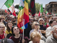 Celebrations for the 72nd anniversary of italian Liberation from fascism. Rome, 25th of april 2017. (