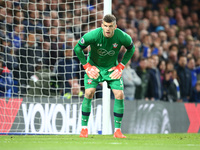 Southampton's Fraser Forster
during the Premier League match between Chelsea and Southampton at Stamford Bridge, London, England on 25 April...