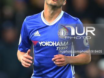 Chelsea's Pedro
during the Premier League match between Chelsea and Southampton at Stamford Bridge, London, England on 25 April 2017. 

 (