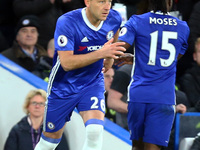 Chelsea's John Terry coming on
during the Premier League match between Chelsea and Southampton at Stamford Bridge, London, England on 25 Apr...