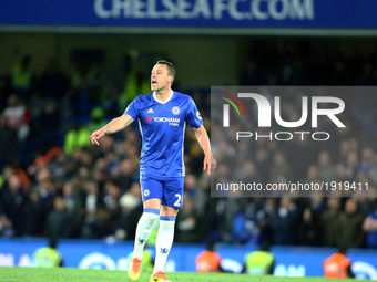 Chelsea's John Terry
during the Premier League match between Chelsea and Southampton at Stamford Bridge, London, England on 25 April 2017....