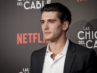  Spanish actor Yon Gonzalez attends 'Las Chicas Del Cable' premiere at the Callao cinema on April 27, 2017 in Madrid, Spain. (