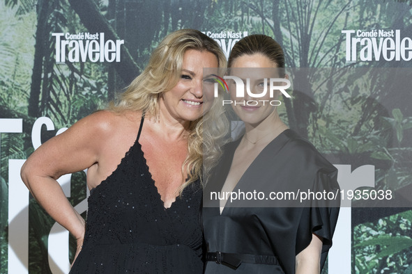 Bar Refaeli attends the delivery of the IX CONDÉ NAST TRAVELER AWARDS EDITION, at the Ritz Hotel in Madrid. May 4, 2017 