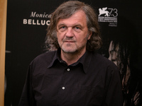 The director Emir Kusturica attend the photocall of the movie ' On the Milky Road' at the Hotel Bernini in Rome, on May 8, 2017. (