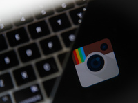 The Instagram photo and vidoe sharing app is seen on various devices on 10 May, 2017. The Facebook owned company recently announced that use...