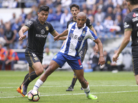 Porto's Algerian forward Yacine Brahimi during the Premier League 2016/17 match between FC Porto and FC Paços de Ferreira, at Dragao Stadium...