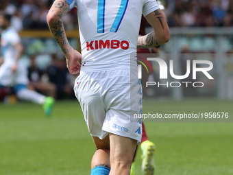 Marek Hamsik (SSC Napoli), during the Serie A football match between Torino FC and SSC Napoli at Olympic stadium Grande Torino on may 14, 20...