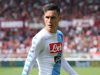 Jos Callejon (SSC Napoli) during the Serie A football match between Torino FC and SSC Napoli at Olympic stadium Grande Torino on may 14, 201...