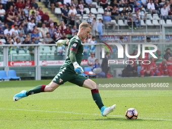 Joe Hart (Torino FC) during the Serie A football match between Torino FC and SSC Napoli at Olympic stadium Grande Torino on may 14, 2017 in...