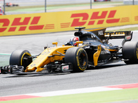 Nico HULKENBERG, Renault Sport F1 Team during the Formula One GP of Spain 2017 celebrated at Circuit Barcelona Catalunuya on 14 May  2017 in...