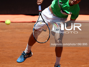 Tennis ATP Internazionali d'Italia BNL Second Round
David Ferrer (SPA) at Foro Italico in Rome, Italy on May 17, 2017.
 (