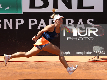 Tennis WTA Internazionali d'Italia BNL Second Round 
Angelique Kerber (GER) at Foro Italico in Rome, Italy on May 17, 2017.
 (