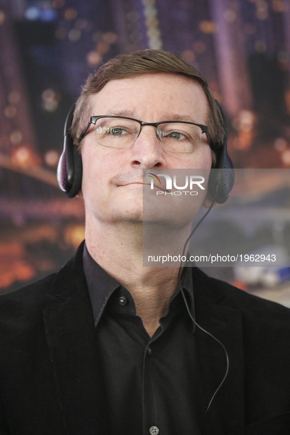 Music producer Robert Townson during the opening press conference of 10. edition of the annual Film Music Festival (Festiwal Muzyki Filmowej...