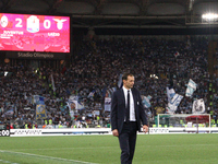 Juventus coach Massimiliano Allegri during the Coppa Italia final football match JUVENTUS - LAZIO on 17/05/2017 at the Stadio Olimpico in Ro...