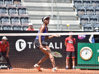 Venus Williams in action during his match against Johanna Konta - Internazionali BNL d'Italia 2017 on May 16, 2017 in Rome, Italy. (