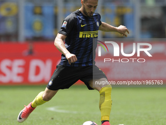 Danilo D’Ambrosio of Inter player during the Serie A match between FC Internazionale and US Sassuolo at Stadio Giuseppe Meazza on May 14, 20...