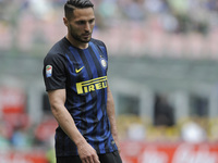 Danilo D’Ambrosio of Inter player during the Serie A match between FC Internazionale and US Sassuolo at Stadio Giuseppe Meazza on May 14, 20...