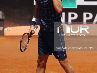 Tennis ATP Internazionali d'Italia BNL quarterfinals
Marin Cilic (CRO) at Foro Italico in Rome, Italy on May 19, 2017.
(