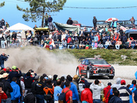 Kris Meeke and Paul Nagle in Citroen C3 WRC of Citroen Total Aby Dhabi WRT in action during the SS2 Viana do Castelo of WRC Vodafone Rally d...