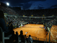 Tennis WTA Internazionali d'Italia BNL quarterfinals 
Venus Williams (USA) v Garbine Muguruza (SPA) at Foro Italico in Rome, Italy on May 1...