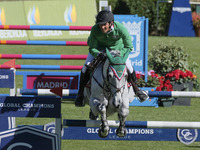 the  tournament equestrian jumping CSI5 CAIXABANK TROPHY of the Longines Global Champions Tour taking place at the Country Club in Madrid, S...