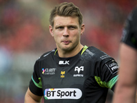 Dan Biggar of Ospreys pictured during the Guinness PRO12 Semi-Final match between Munster Rugby and Ospreys at Thomond Park Stadium in Limer...