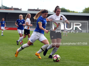 Simone Magill of Everton Ladies during Women's Super League 2 Spring Series match between London Bees against Everton Ladies at The Hive, Ba...