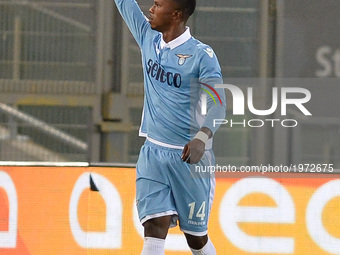 Keita Balde during the Italian Serie A football match between S.S. Lazio and F.C. Inter at the Olympic Stadium in Rome, on may 21, 2017. (