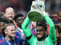 Sergio Romero  during the UEFA Europa League Final match between Ajax and Manchester United at Friends Arena on May 24, 2017 in Stockholm, S...