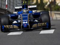 94 WEHRLEIN Pascal from Germany of Sauber F1 C36 during the Monaco Grand Prix of the FIA Formula 1 championship, at Monaco on 25th of 2017....