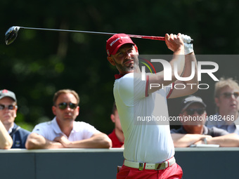 Jorge Campillo of ESP
during 1st Round for the 2017 BMW PGA Championship on the west Course at Wentworth on May 25, 2017 in Virginia Water,E...