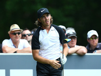 Tommy Fleetwood of England  during 1st Round for the 2017 BMW PGA Championship on the west Course at Wentworth on May 25, 2017 in Virginia W...
