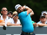 Andy Sullivan of England during 1st Round for the 2017 BMW PGA Championship on the west Course at Wentworth on May 25, 2017 in Virginia Wate...