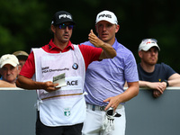Matt Wallace of England during 1st Round for the 2017 BMW PGA Championship on the west Course at Wentworth on May 25, 2017 in Virginia Water...