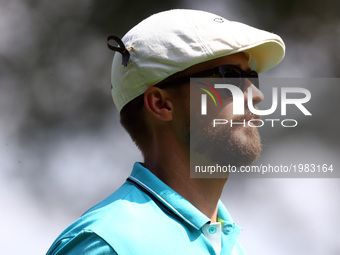 Rikard Karlberg of Sweden during 1st Round for the 2017 BMW PGA Championship on the west Course at Wentworth on May 25, 2017 in Virginia Wat...