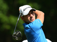 Joakim Lagergren of Sweden  during 1st Round for the 2017 BMW PGA Championship on the west Course at Wentworth on May 25, 2017 in Virginia W...