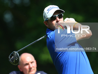 Matthew Southgate of England  during 1st Round for the 2017 BMW PGA Championship on the west Course at Wentworth on May 25, 2017 in Virginia...