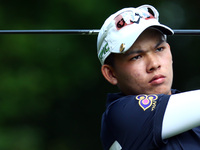 Phachara Khongwatmai THA during 1st Round for the 2017 BMW PGA Championship on the west Course at Wentworth on May 25, 2017 in Virginia Wate...