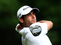 Adrian Otaegui of Spain during 1st Round for the 2017 BMW PGA Championship on the west Course at Wentworth on May 25, 2017 in Virginia Water...
