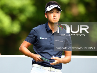 Daniel Im of USA during 1st Round for the 2017 BMW PGA Championship on the west Course at Wentworth on May 25, 2017 in Virginia Water,Englan...