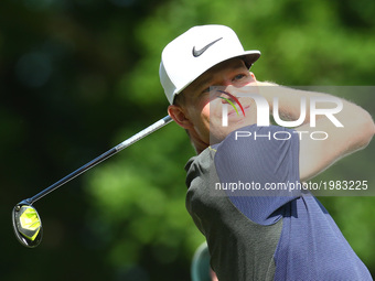 Alexander Knappe of Germany
during 1st Round for the 2017 BMW PGA Championship on the west Course at Wentworth on May 25, 2017 in Virginia W...