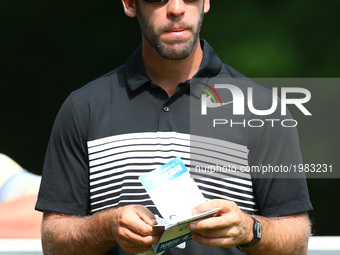 Romain Wattel of France during 1st Round for the 2017 BMW PGA Championship on the west Course at Wentworth on May 25, 2017 in Virginia Water...