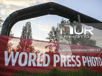 The opening of World Press Photo 2017 exhibition in the former Powerhouse of Royal Iron Works in Chorzow, Poland on 26 May, 2017. The exhibi...