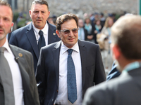President of Sicilian Region, Rosario Crocetta attends the second day of G7 Taormina summit on the island of Sicily in Taormina, Italy on Ma...