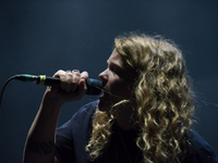 English poet, spoken-word artist and playwright Kate Tempest performs live on stage at O2 Academy Brixton, London on May 27, 2017.  (